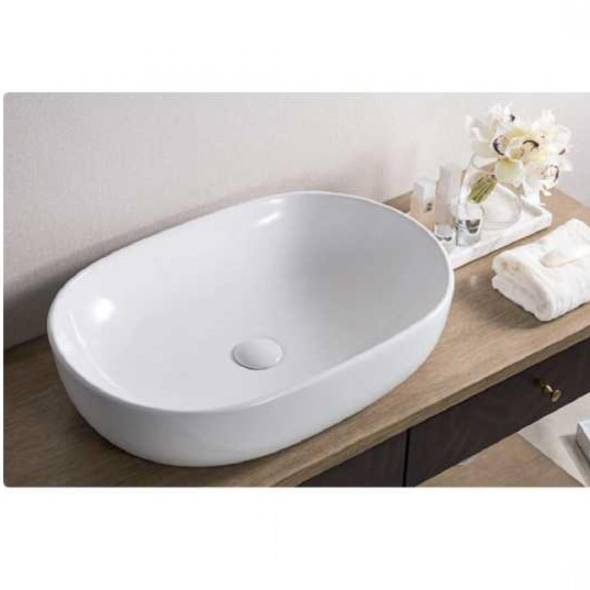 Раковина накладная 60 см Belbagno BB1084