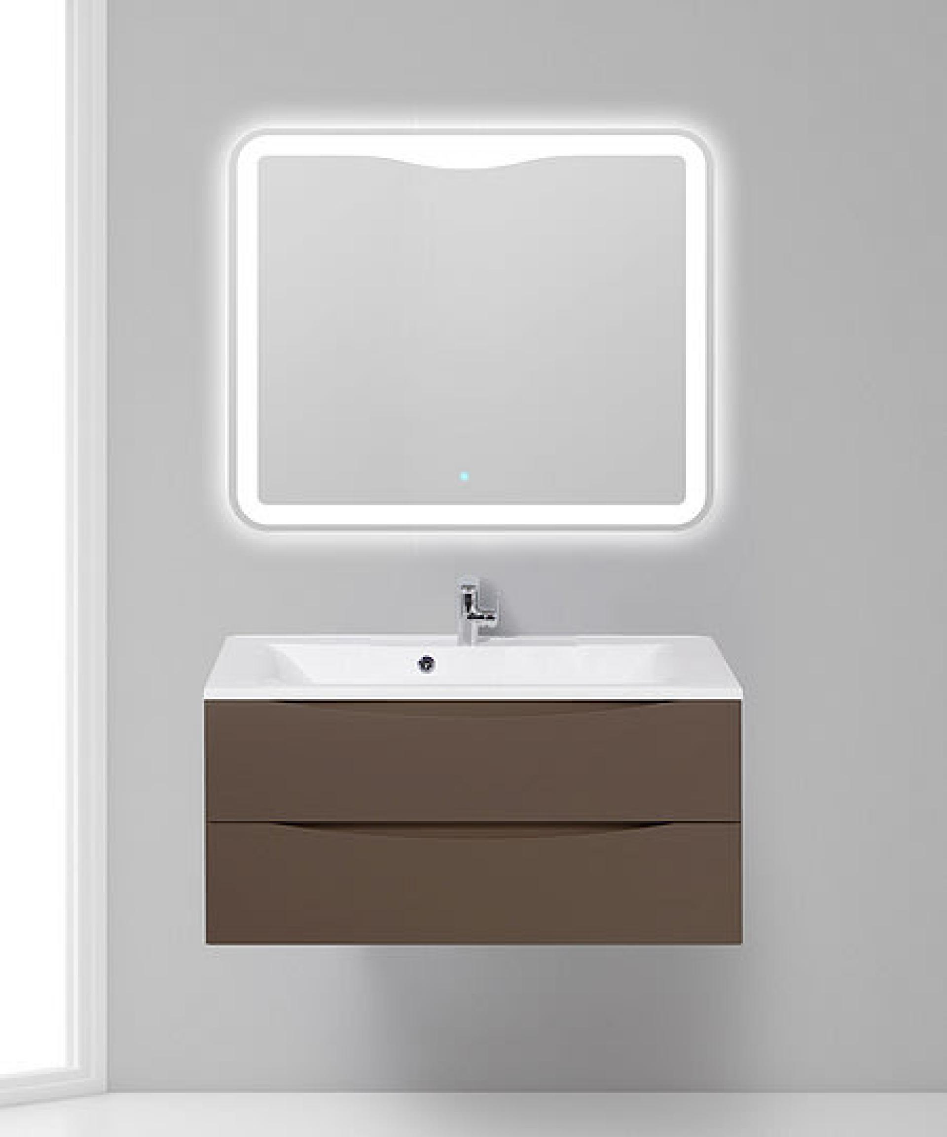 Тумба для комплекта BelBagno MARINO-1000-2C-SO-CTO-P cioccolato opaco