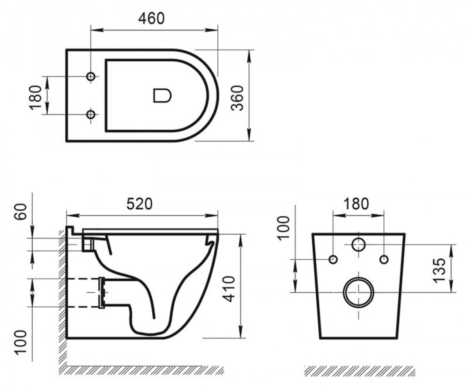 Унитаз подвесной BelBagno Senso-R BB017CHR