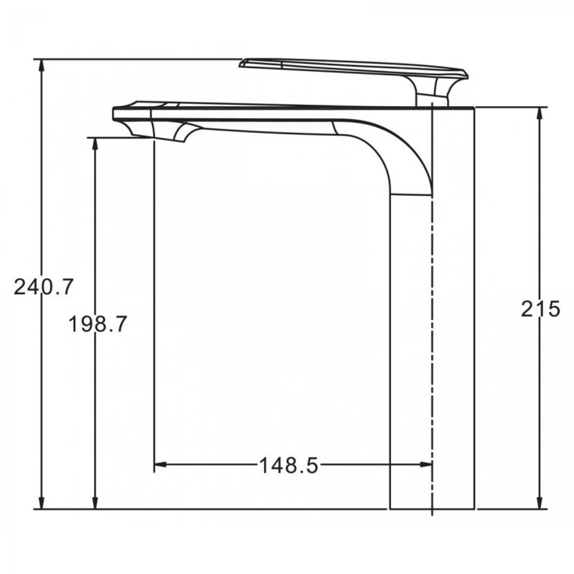 Смеситель для раковины BelBagno Gello GEL-LMC-CRM, хром