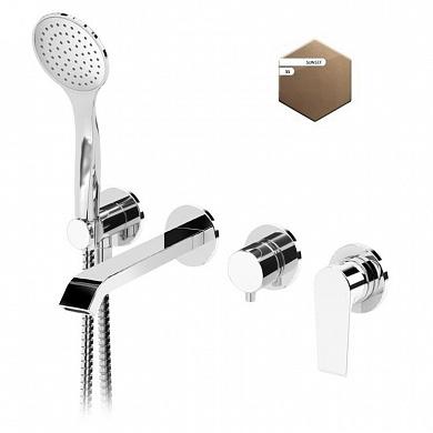 Смеситель для ванны с душем Cezares Nautic NAUTIC-VDM3-SS sunset