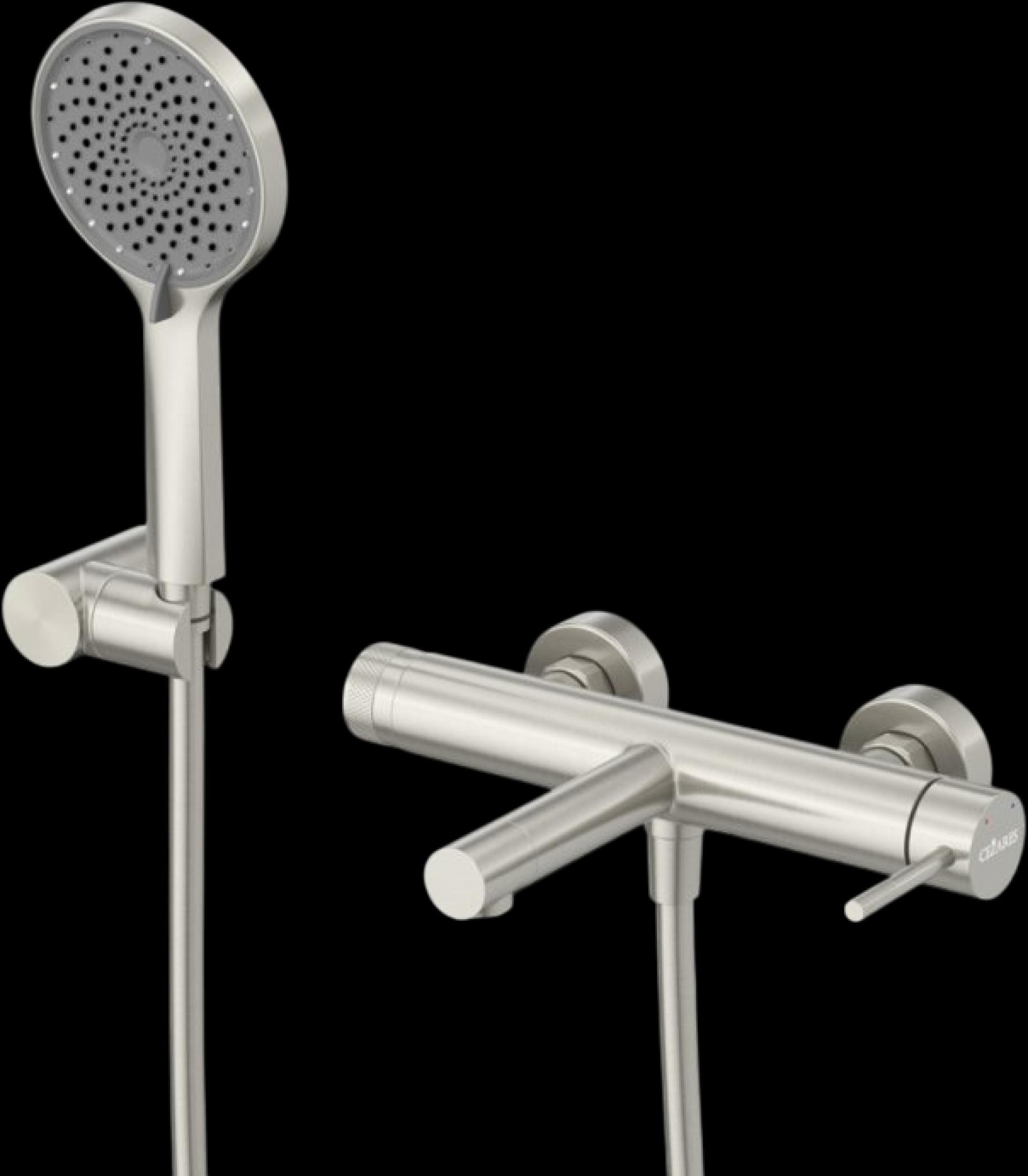 Смеситель для ванны с душем Cezares Relax RELAX-VD-IN сталь