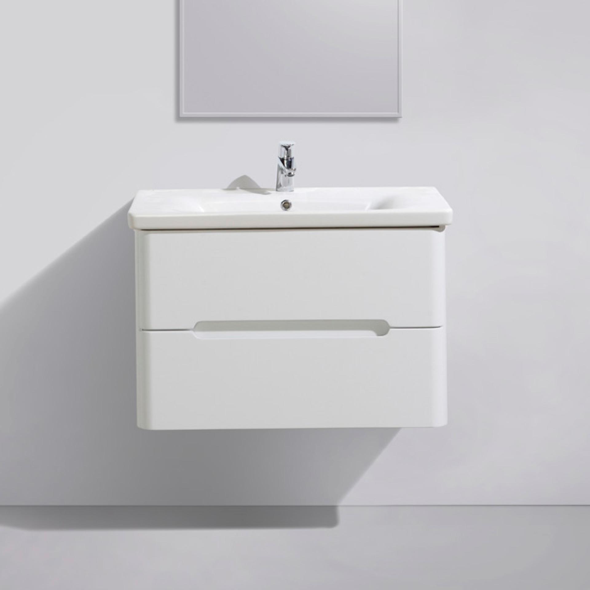 Тумба для комплекта BelBagno Soft 65 bianco lucido