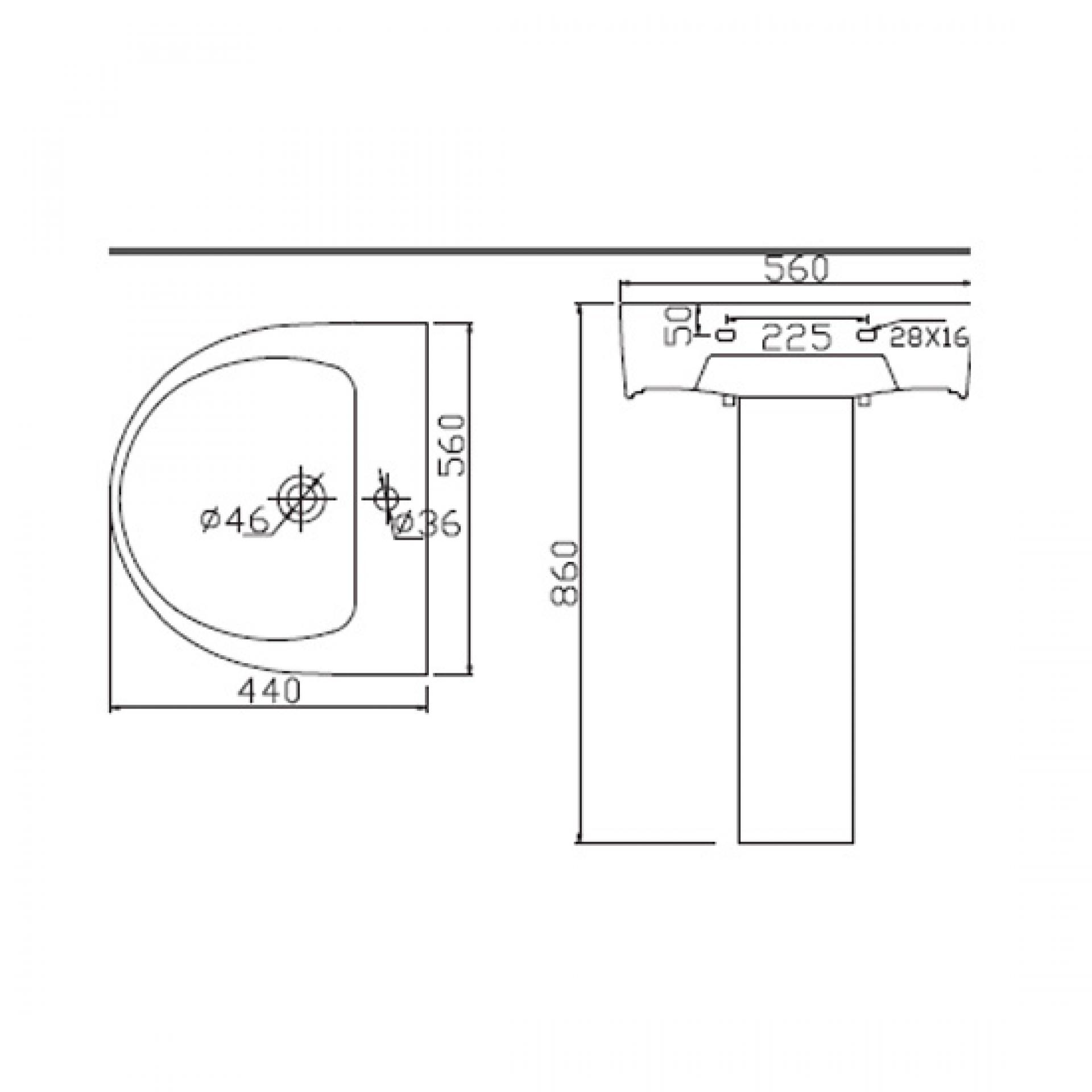 Пьедестал BelBagno Flay BB0102P