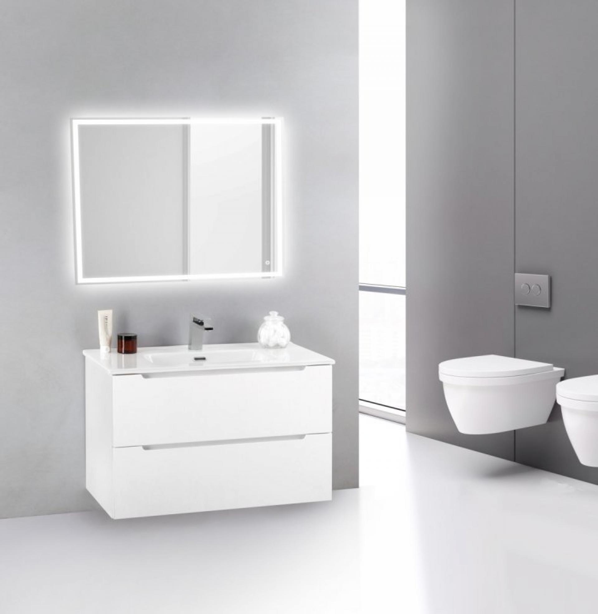 Тумба для комплекта BelBagno ETNA39-800/390-2C-SO-BL-P bianco lucido