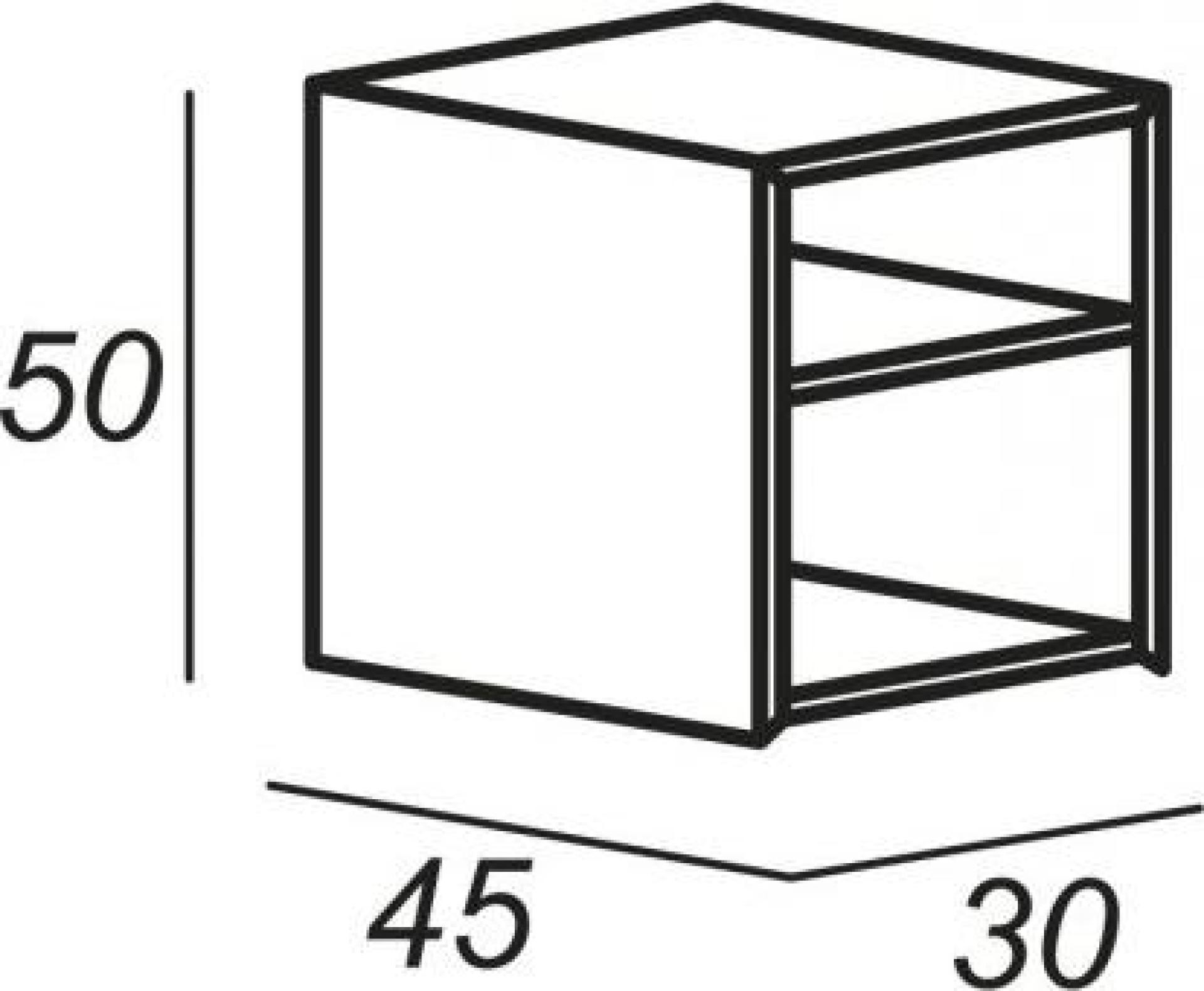 Шкафчик Cezares Space 55036 frassino scuro