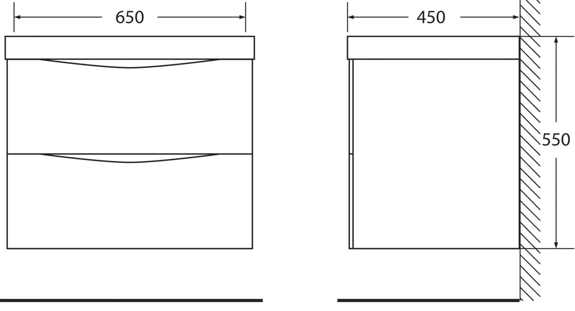 Мебель для ванной BelBagno Marino 65 patinato turchese