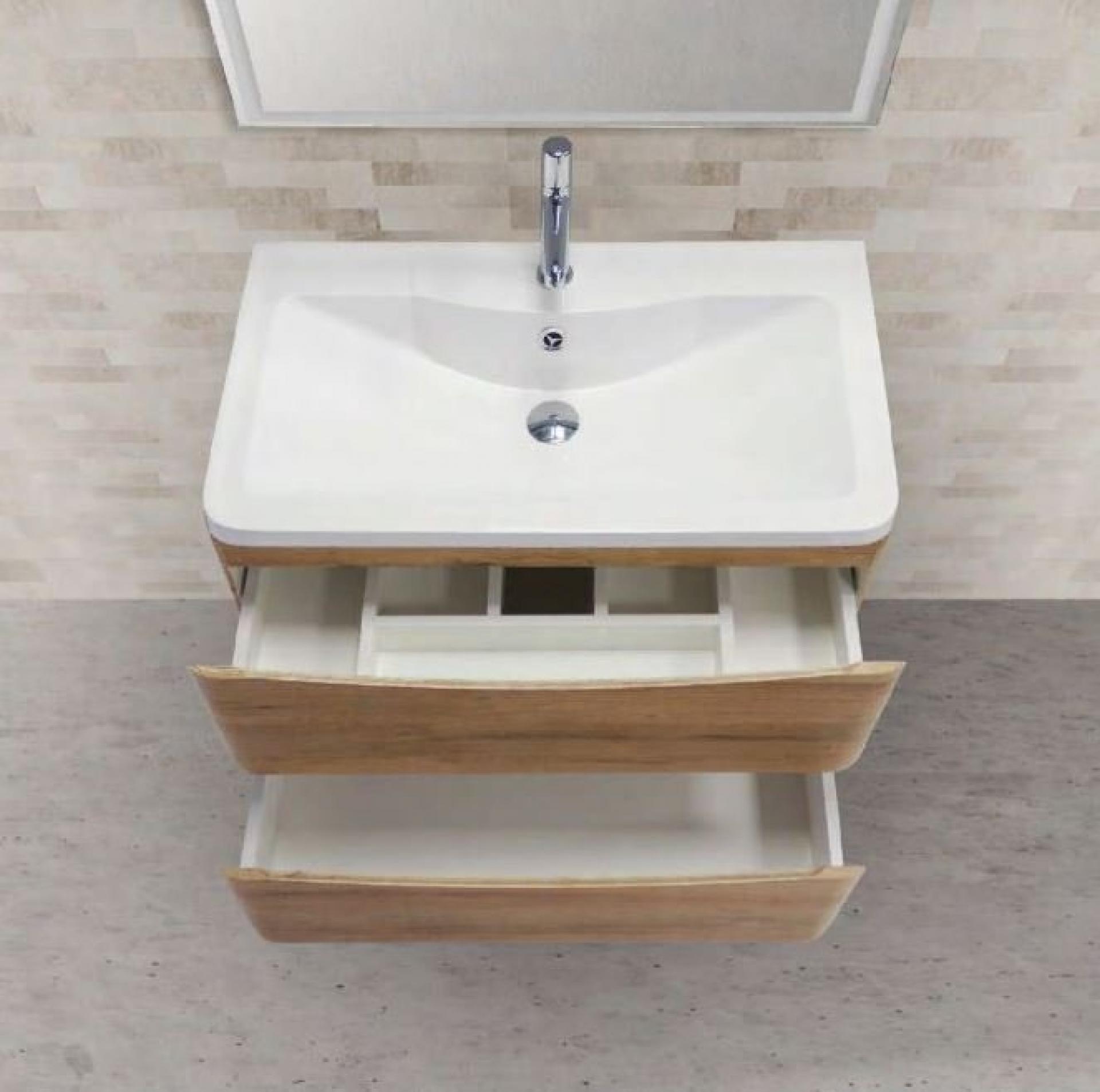 Мебельная раковина 100 см BelBagno BB1000/455-LV-MR-ALR