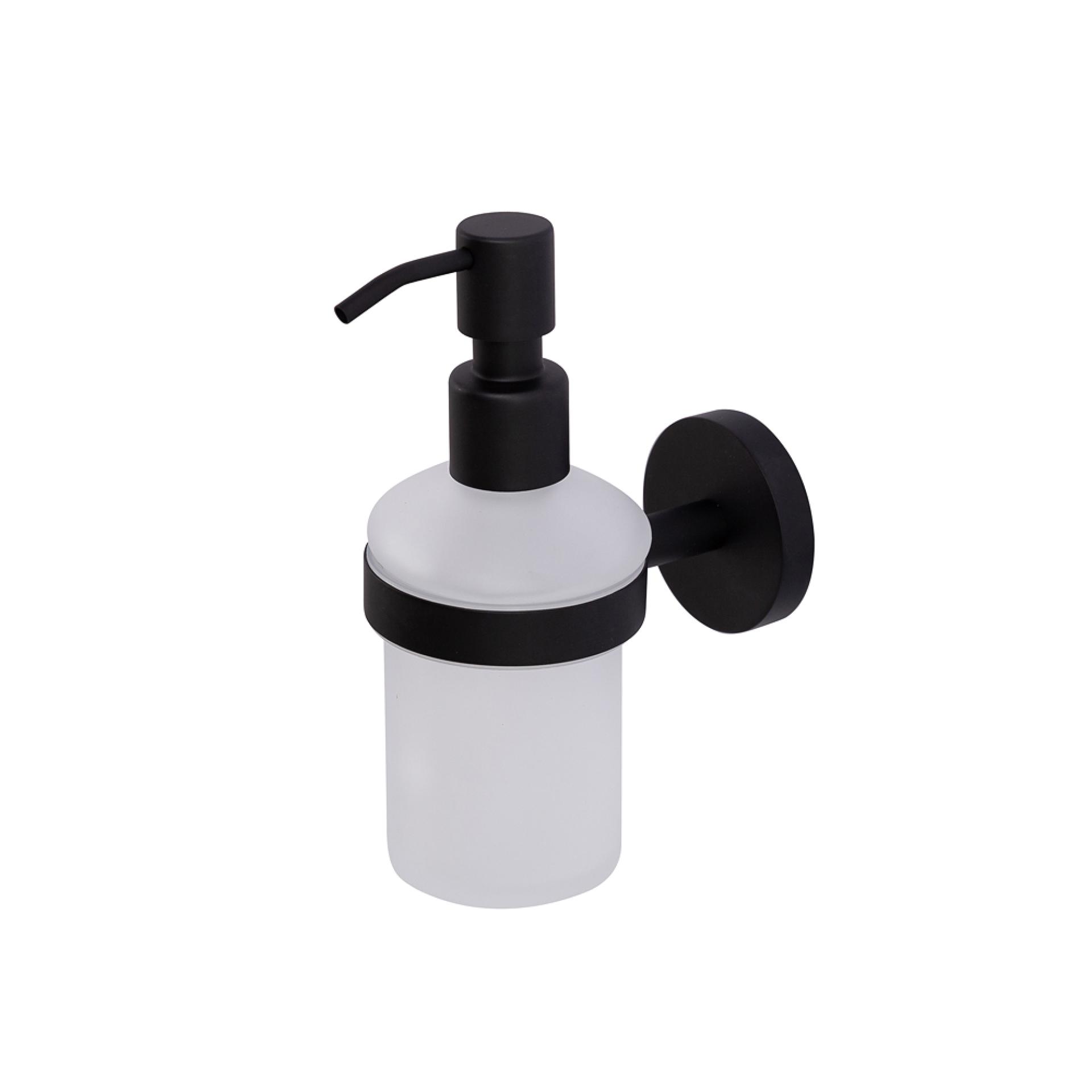 Дозатор жидкого мыла Cezares Relax RELAX-SOIS-V-NOP черный матовый