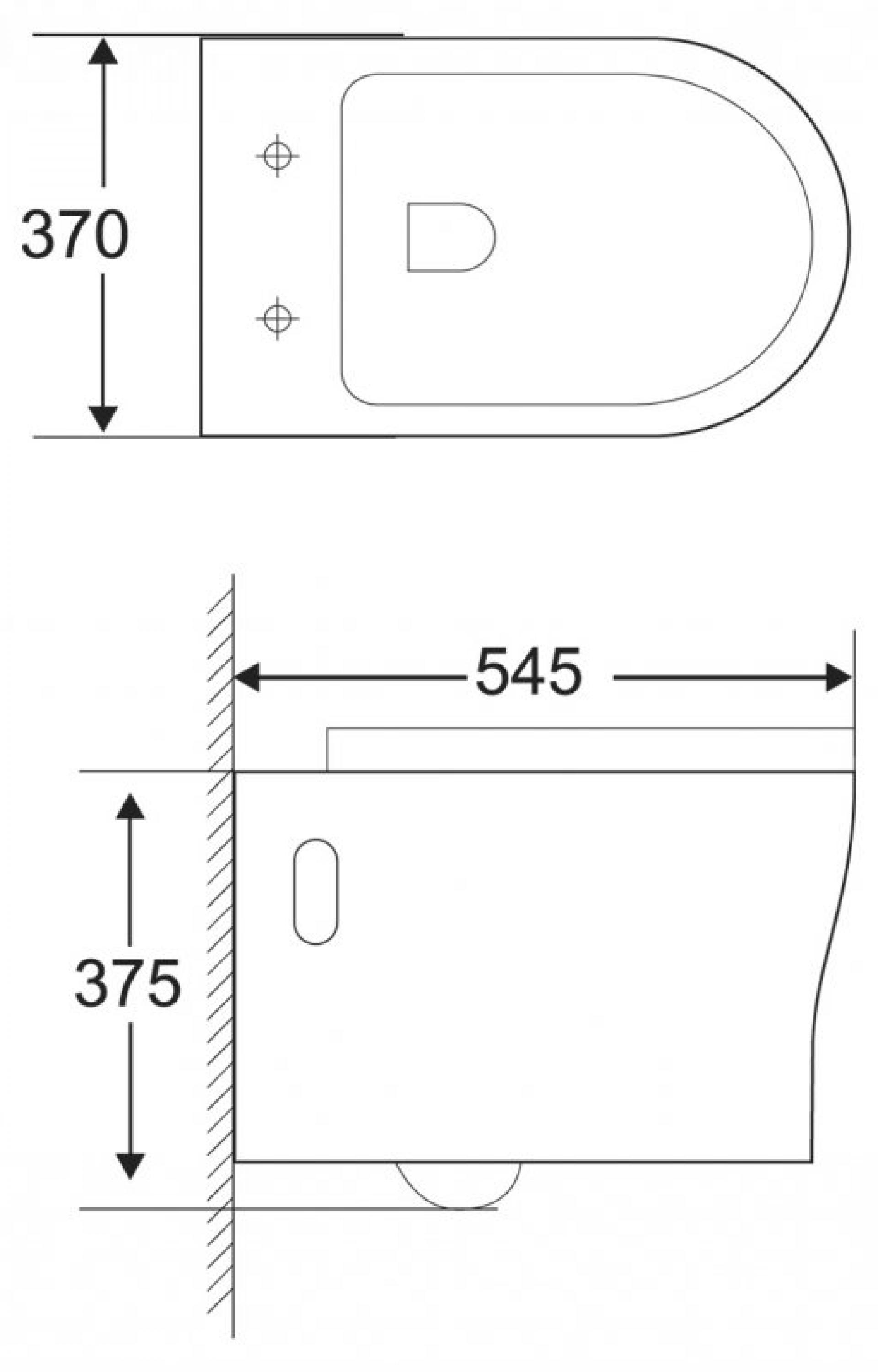 Унитаз подвесной BelBagno Ancona BB1224CHR безободковый