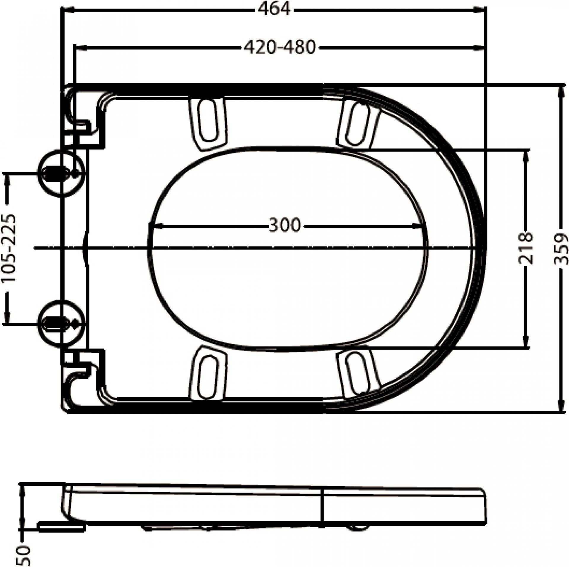 Крышка-сиденье BelBagno BB2002SC с микролифтом петли хром