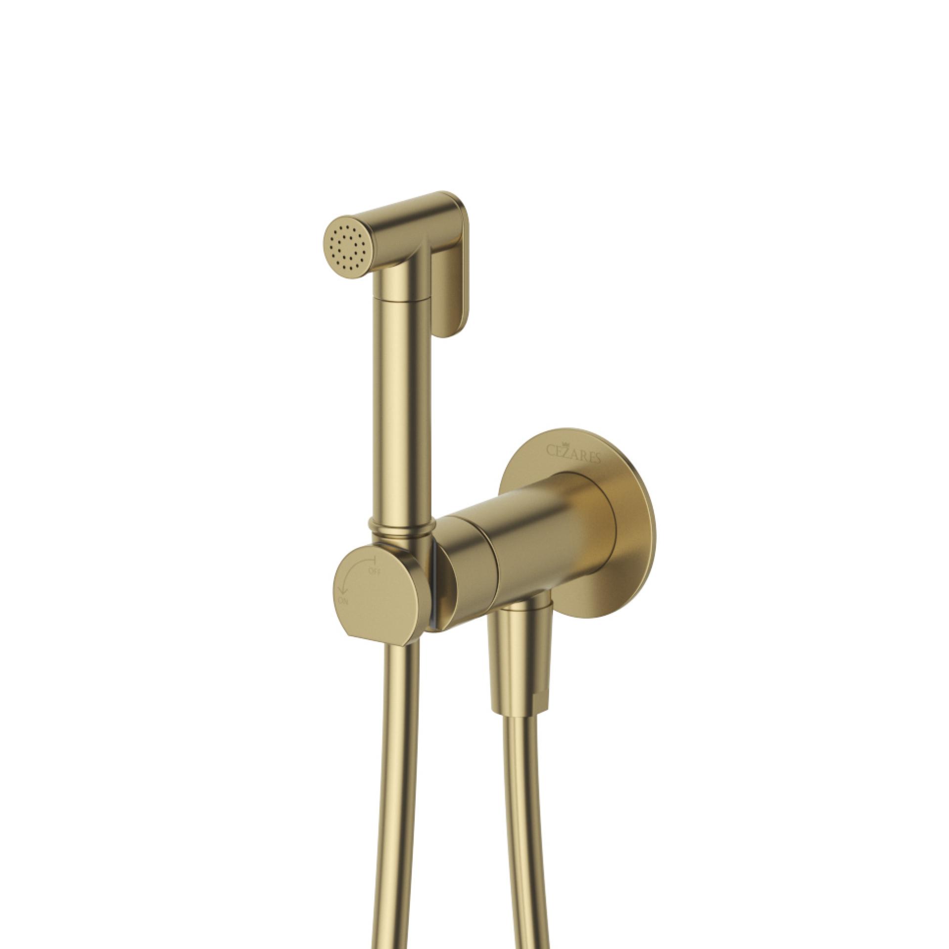 Гигиенический душ Cezares Leaf LEAF-DIF-SR со смесителем, sunrise