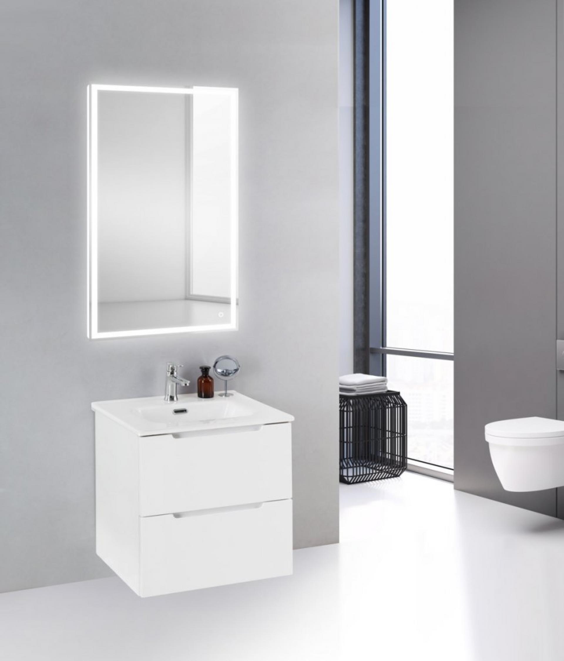 Тумба для комплекта BelBagno ETNA39-500/390-2C-SO-BL-P bianco lucido