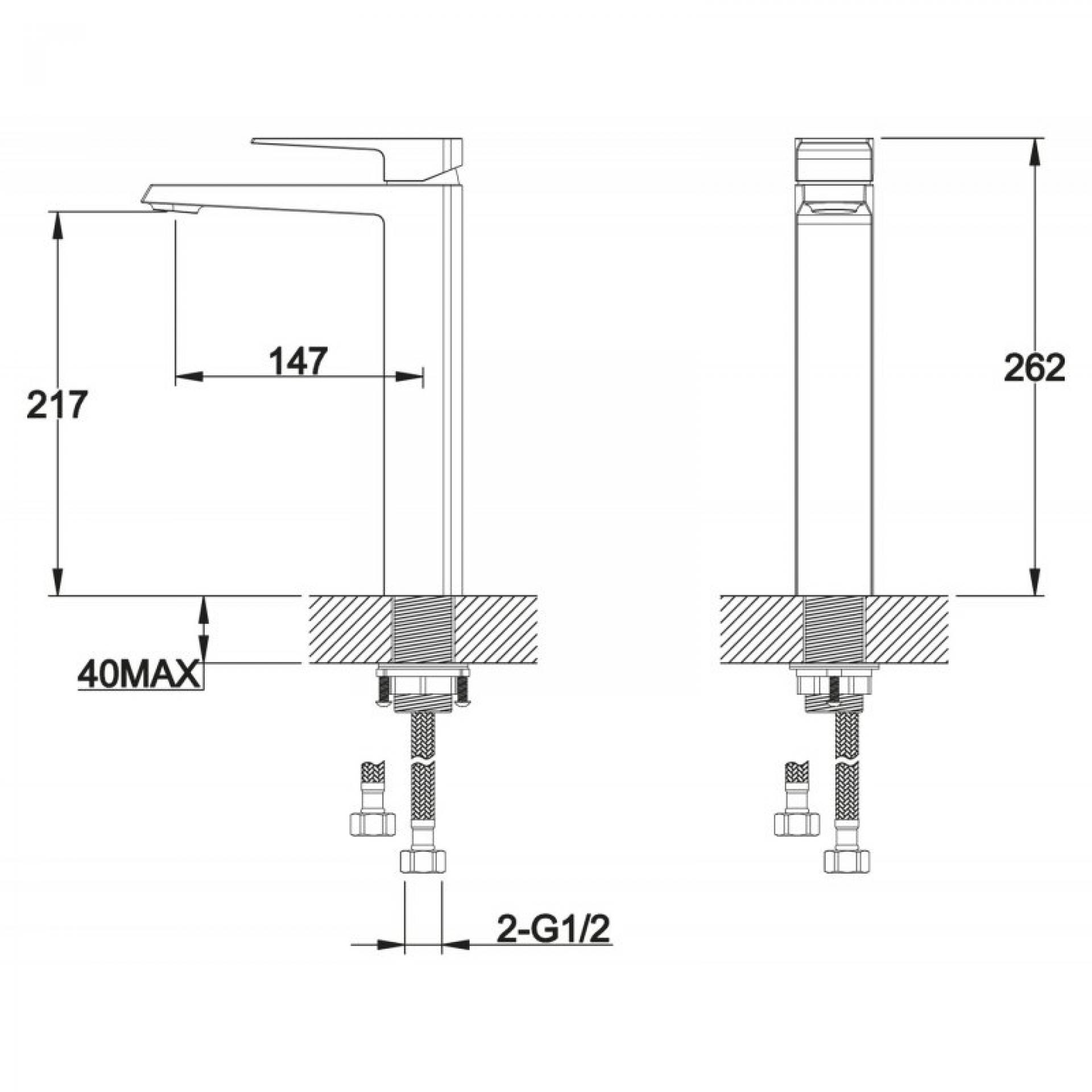 Смеситель для раковины BelBagno Arlie ARL-LMC-CRM, хром