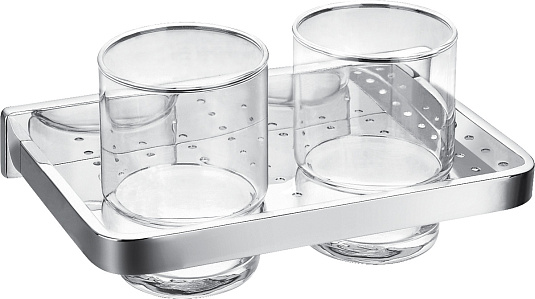 Стакан для зубных щеток Cezares Maxima CZR-F-8920A хром