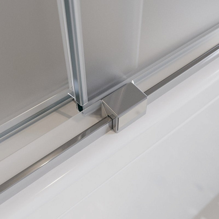 Шторка на ванну Cezares Tandem Soft-VF-2-180/145-P-Cr