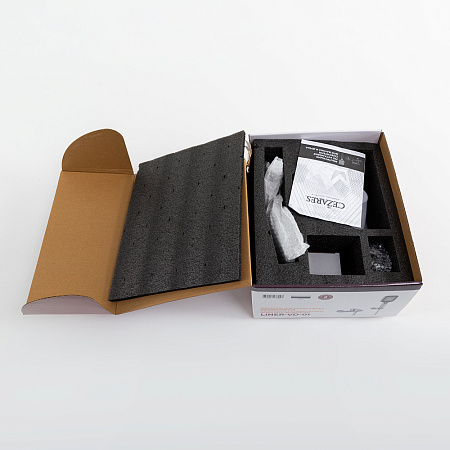 Смеситель для ванны с душем Cezares Liner LINER-VD-01 хром