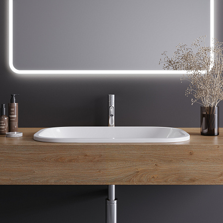 Встраиваемая раковина Cezares 60х38 CZR-ARE-60-LVB белый