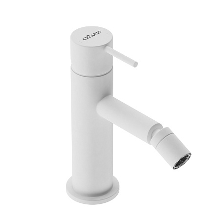 Смеситель для биде Cezares Leaf LEAF-BSM-L-BIO белый матовый