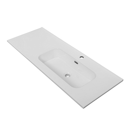 Накладная раковина Cezares Duet 121 CZR-8095-120-R белый глянец