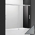 Шторка на ванну Cezares TANDEM-SOFT-VF-2-160/145-P-Cr стекло punto