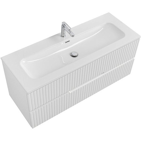 Тумба под раковину Cezares Duet-N-1400-4C-SO-2-BL bianco lucido