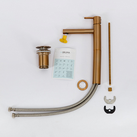 Смеситель для раковины Cezares Leaf LEAF-LC1-SS sunset