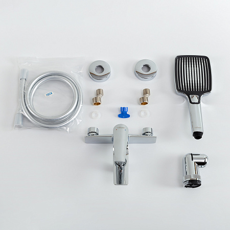 Смеситель для ванны с душем Cezares Liner LINER-VD-01 хром