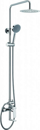 Душевая стойка Cezares LACONICO-C-CVD1-01-S, хром