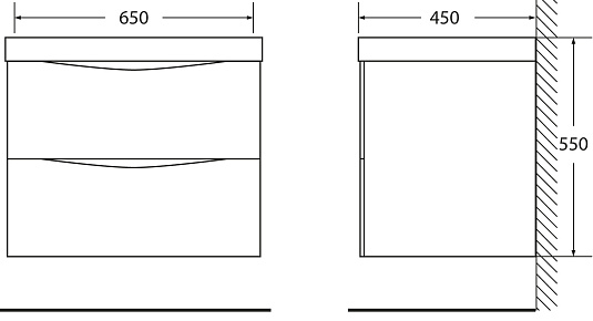 Мебель для ванной BelBagno Marino 65 patinato turchese