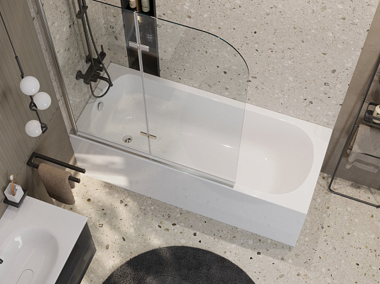 Акриловая ванна без опоры Cezares 165x70 ECO-165-70-41-W37, белая