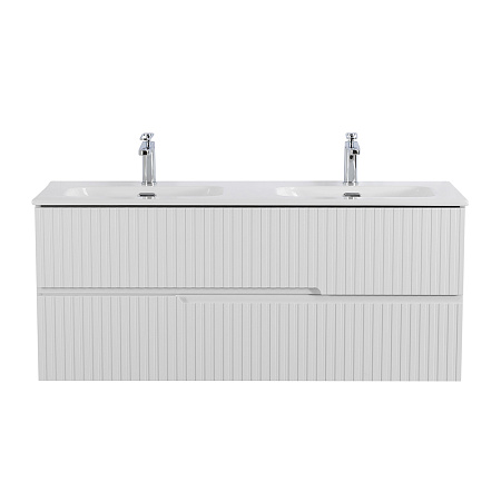 Тумба под раковину Cezares Duet-n 120 DUET-N-1200-2C-SO-2-BL Bianco Lucido