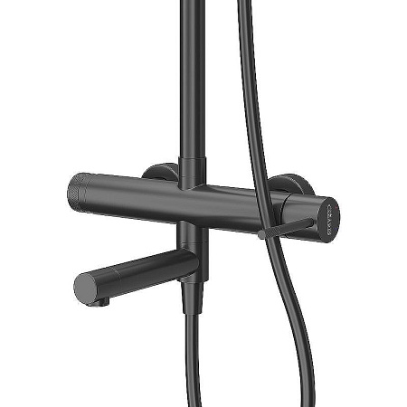 Душевая система Cezares Relax RELAX-CVD-NOP черный матовый