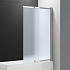 Шторка на ванну Cezares SLIDER-VF-11-100/150-P-Cr стекло рифленое