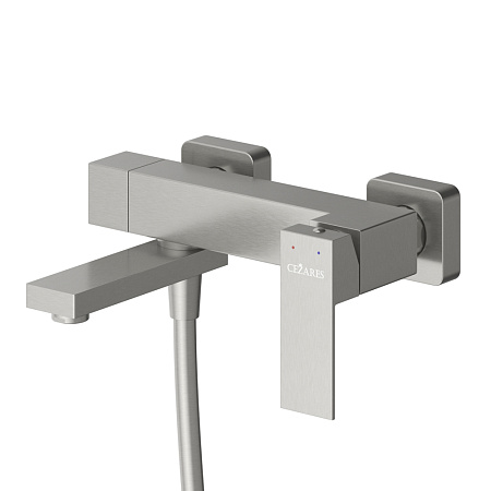 Смеситель для ванны с душем Cezares Slider SLIDER-VD-IN сатин