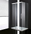 Душевой уголок Cezares PREMIER-SOFT-W-AH-1-150/100-C-Cr-IV стекло прозрачное
