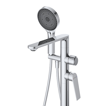Напольный смеситель для ванны Cezares Comfort COMFORT-VDP-01 хром