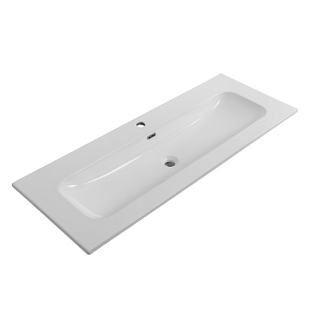 Накладная раковина Cezares Eco 121 CZR-8073-120 белый глянец