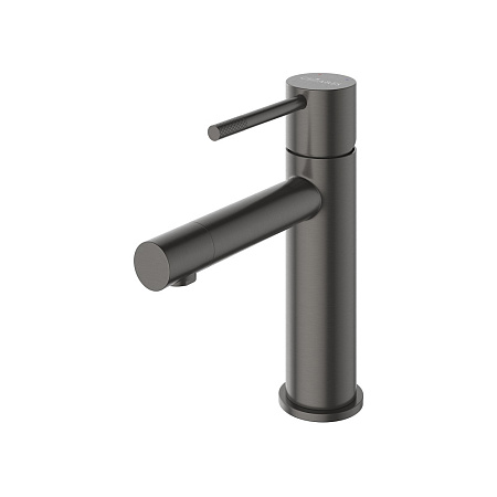 Смеситель для раковины Cezares Relax RELAX-LS2-GM с донный клапаном, оружейная сталь