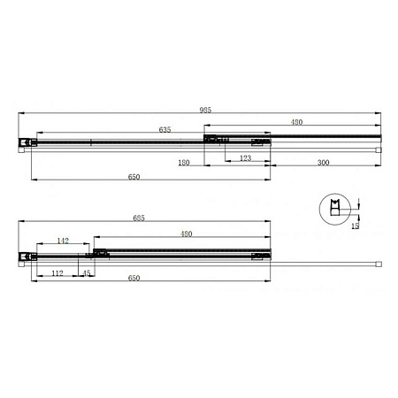Шторка на ванну Cezares ECO-O-VF-11-100/145-P-Cr стекло punto