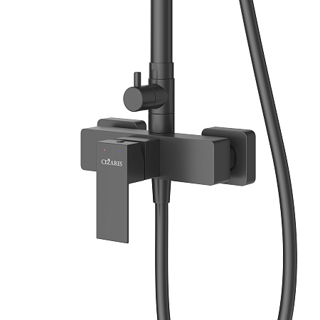 Душевая система Cezares Slider SLIDER-CD-NOP черный матовый