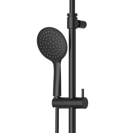 Душевая стойка Cezares Leaf LEAF-CVDA-30-L-NOP черный матовый