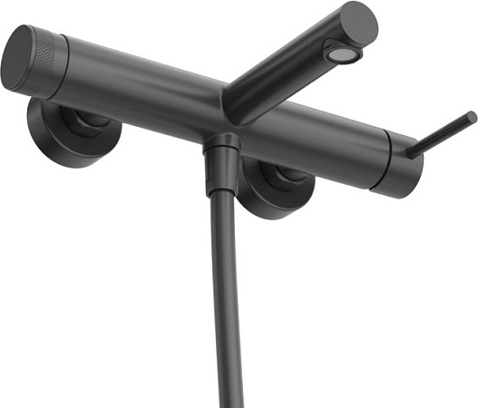 Смеситель для ванны с душем Cezares Relax RELAX-VD-NOP черный матовый