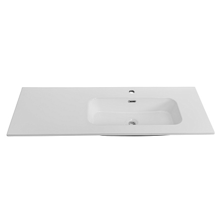 Накладная раковина Cezares Duet 121 CZR-8095-120-R белый глянец